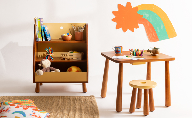 puff infantil para leitura