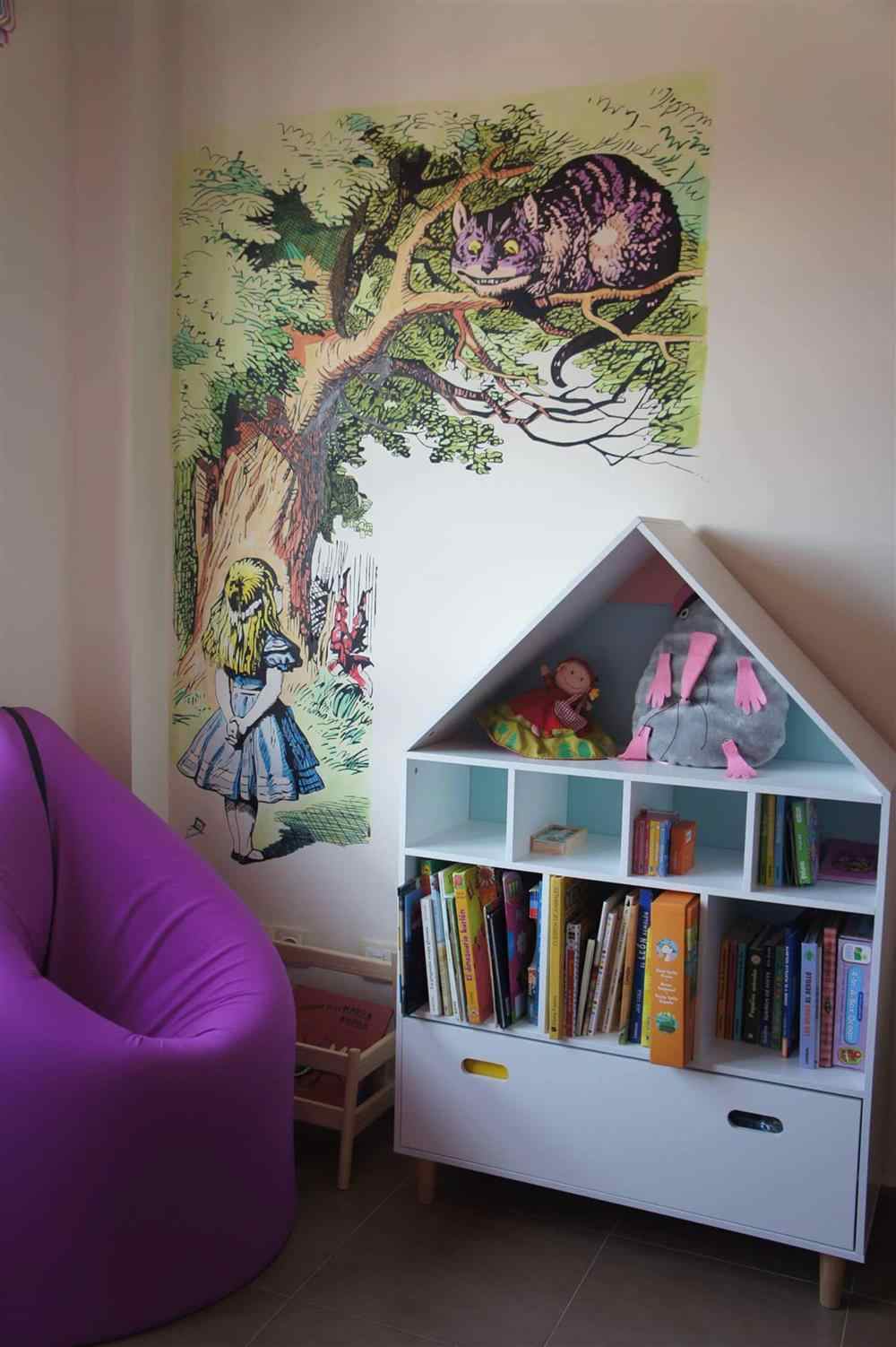 decoração sala de leitura para bebês