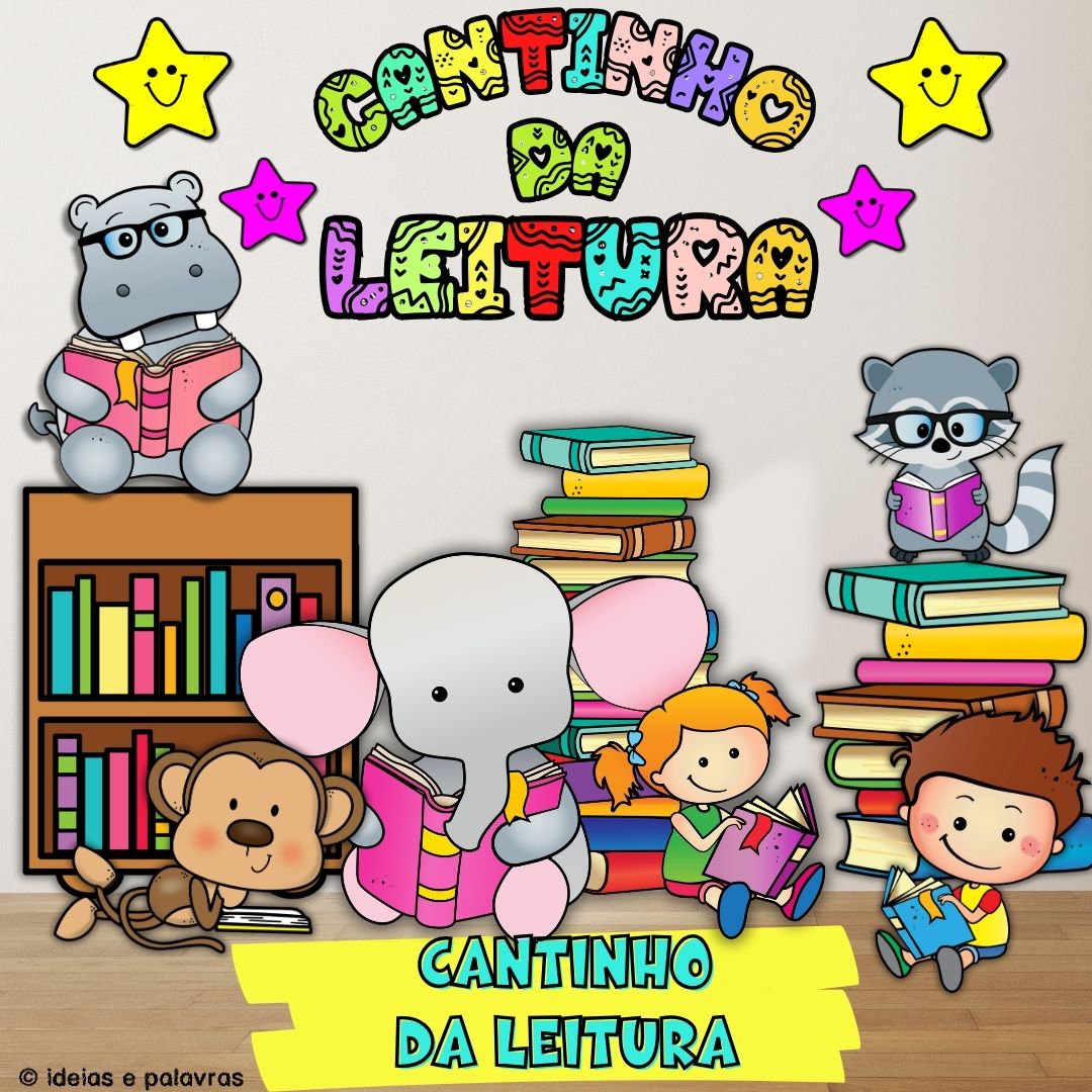 temas para cantinho de leitura infantil
