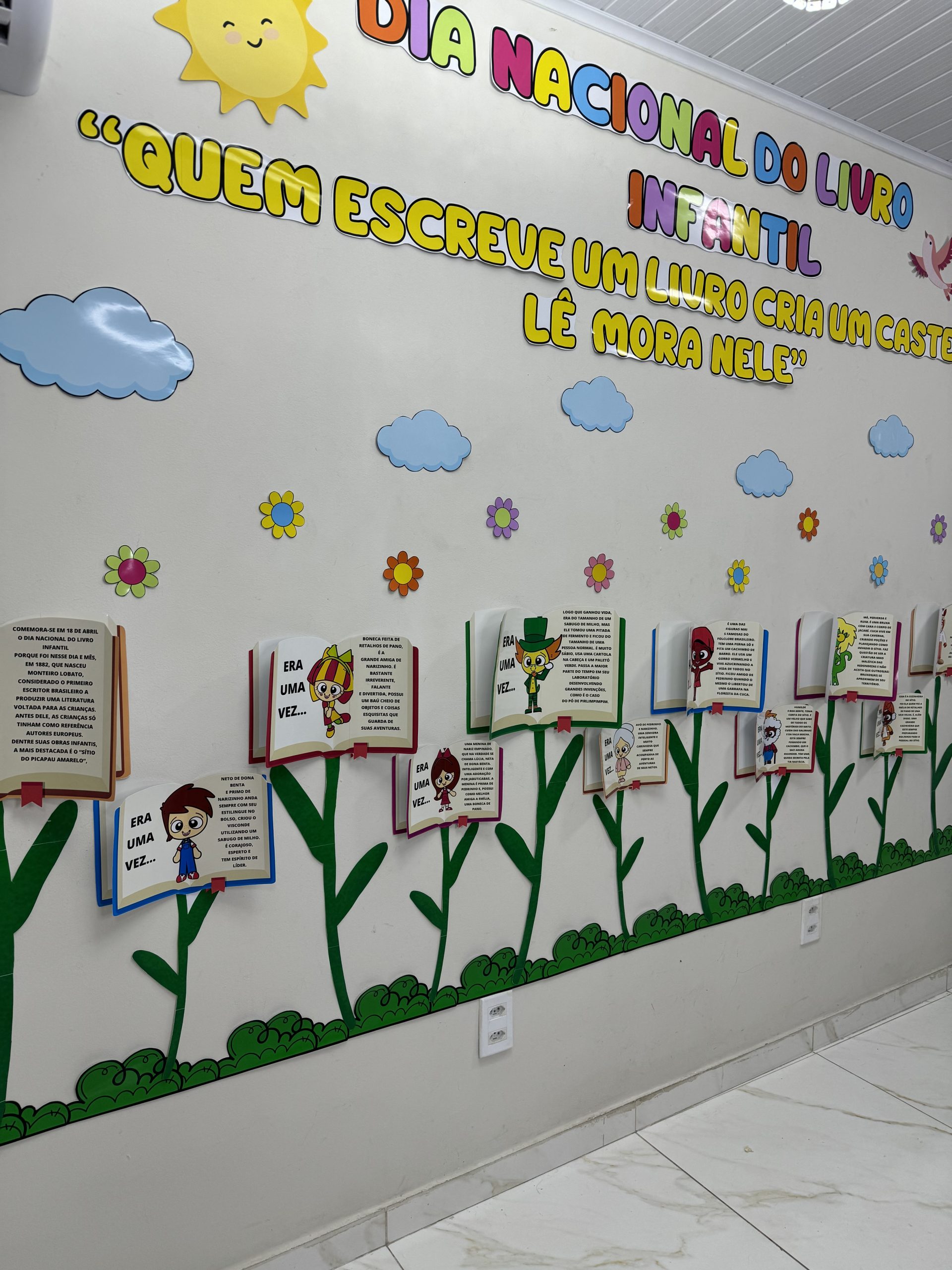 decoração quarto infantil com foco em leitura
