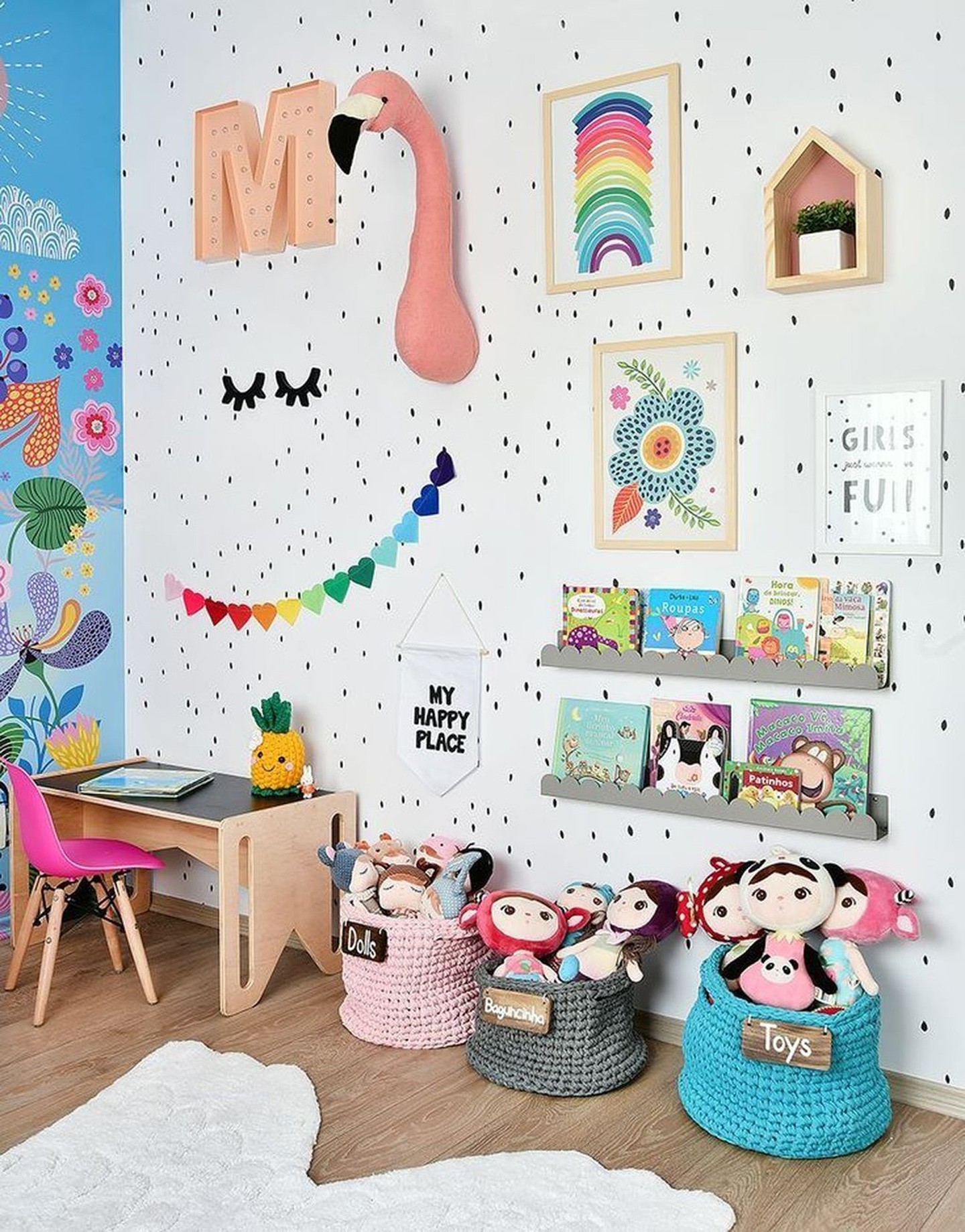 tapetes educativos para sala infantil