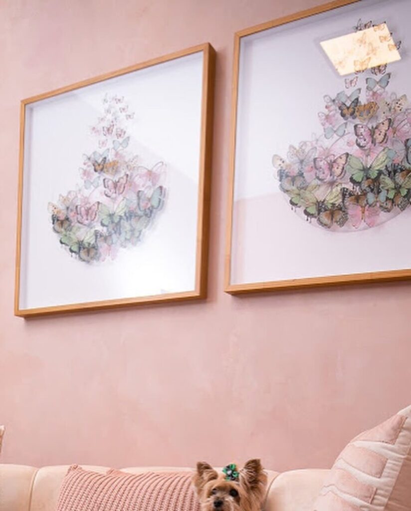 quanto custa decorar uma sala pequena de rosa