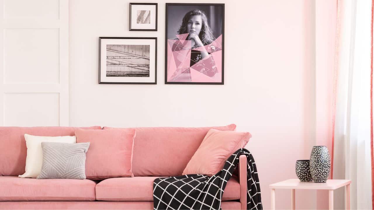 quanto custa decorar uma sala pequena de rosa