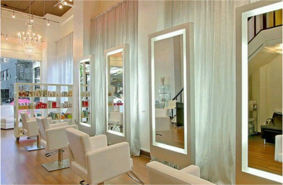 inspiração decoração salão pequeno