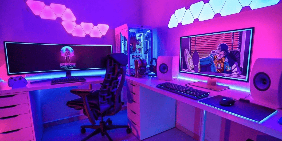 acessórios gamer para decoração