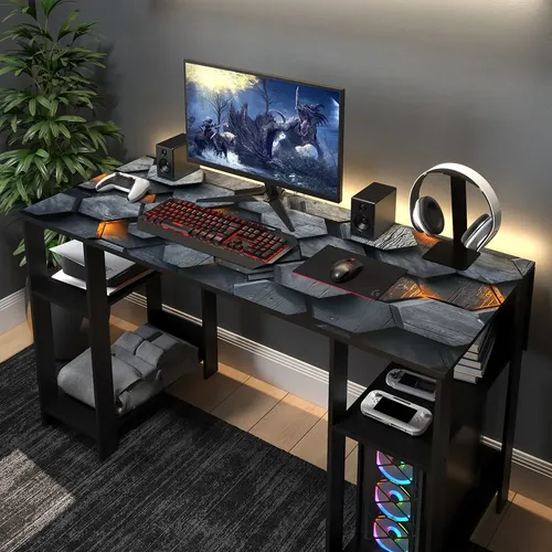 estilo industrial setup gamer