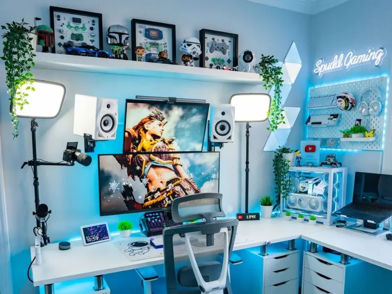 iluminação gamer