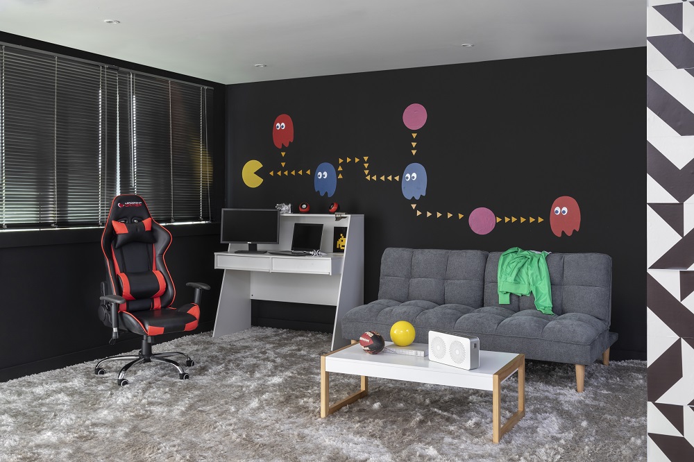 organização cabos setup