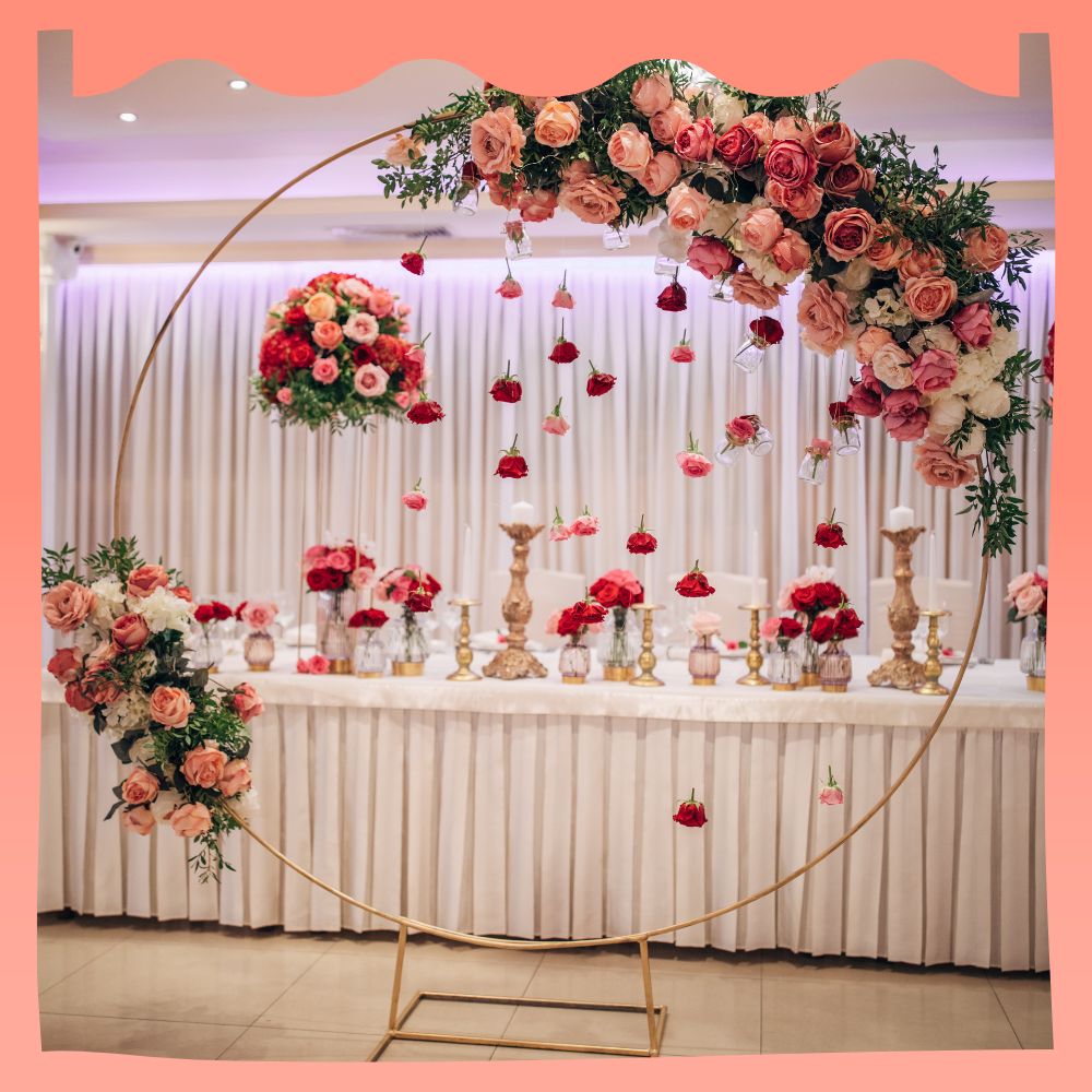 decoração simples casamento civil