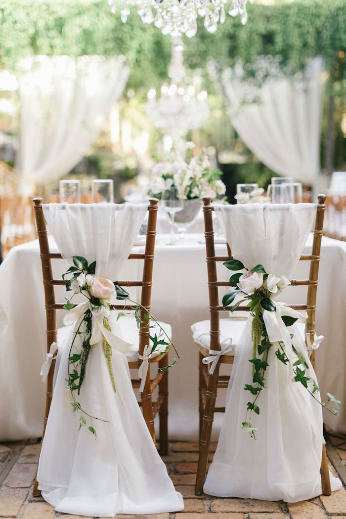 decoração simples casamento civil