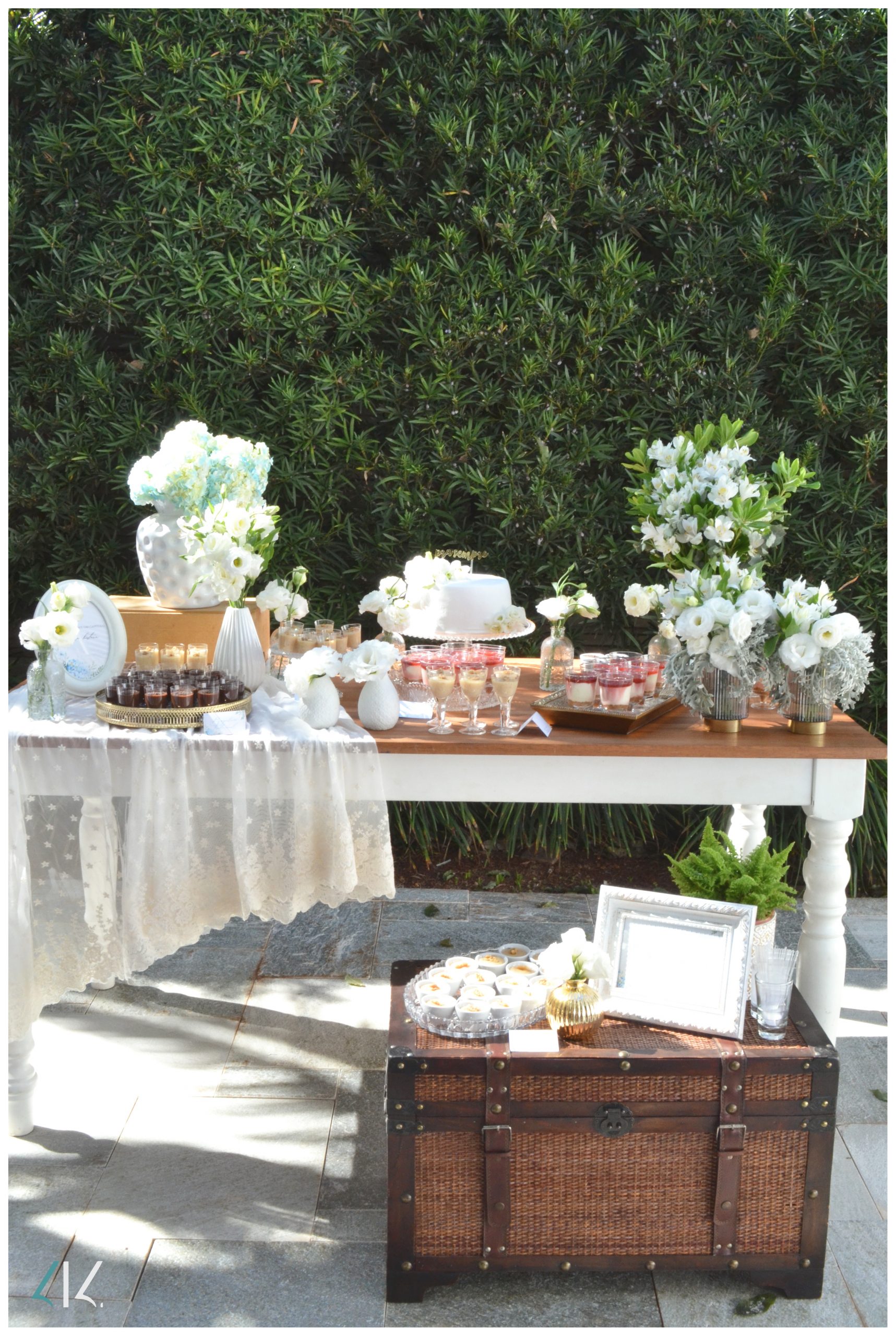 decoração simples casamento civil