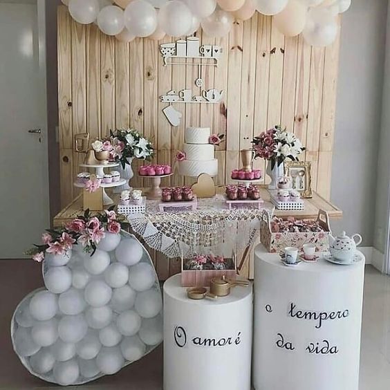 quanto custa decoração simples chá de casa nova