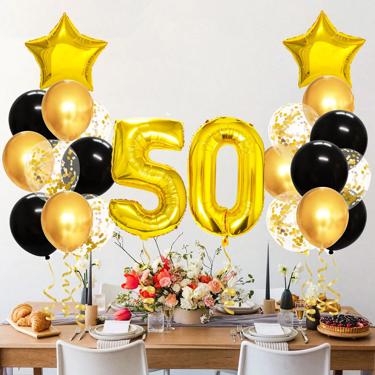 decoração simples vs decoração elaborada 50 anos