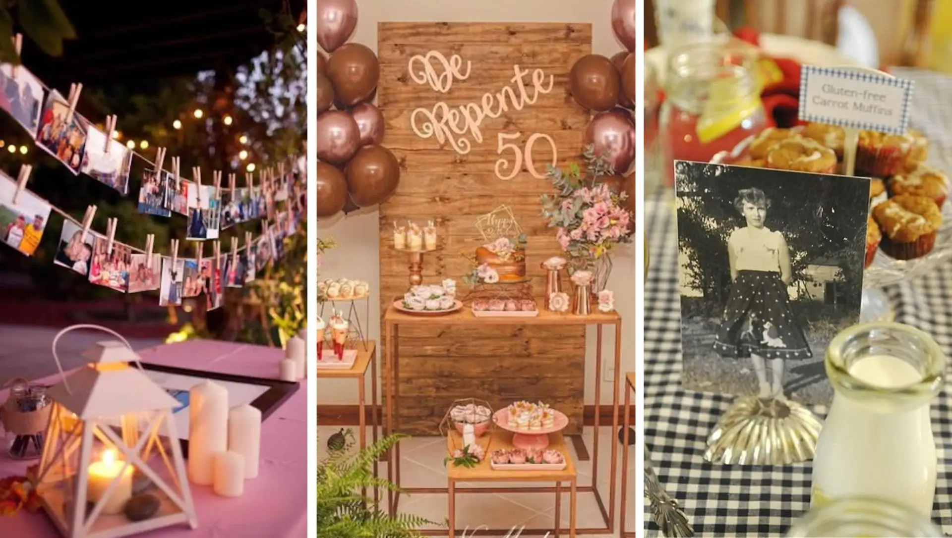 erros comuns na decoração de 50 anos