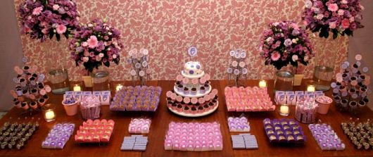 centros de mesa 15 anos DIY passo a passo