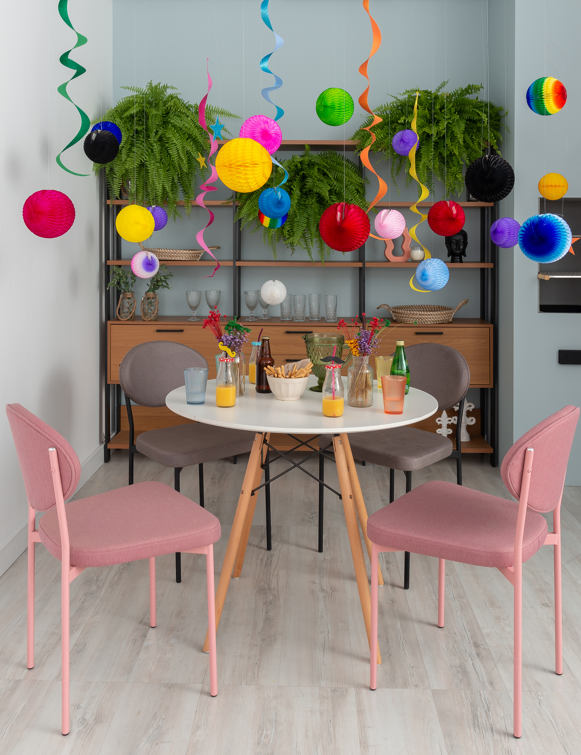 decoração simples de carnaval para aniversário