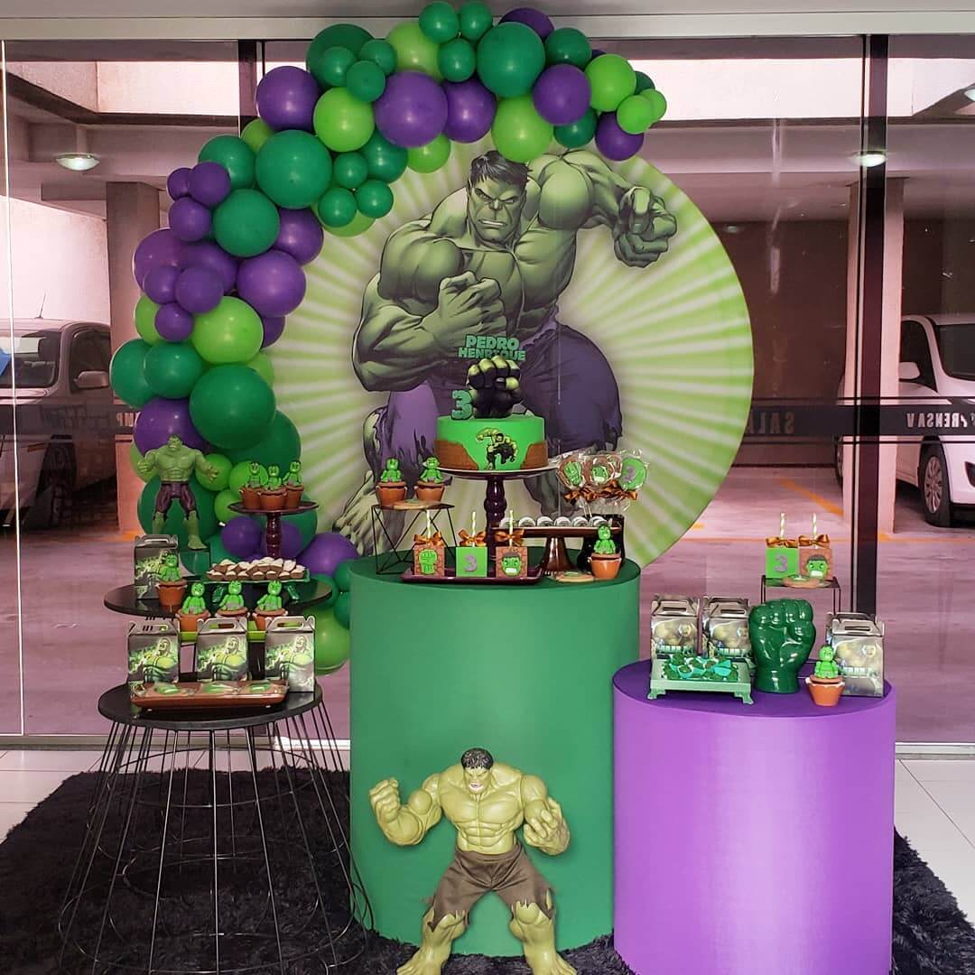 lembrancinha hulk simples