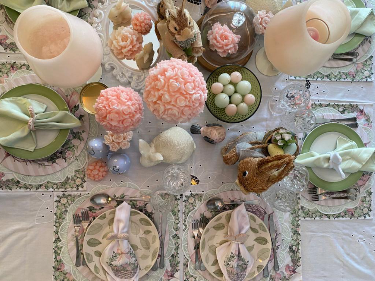 ideias de decoração simples para páscoa em casa