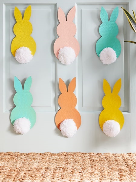 decoração de páscoa simples vs decoração elaborada