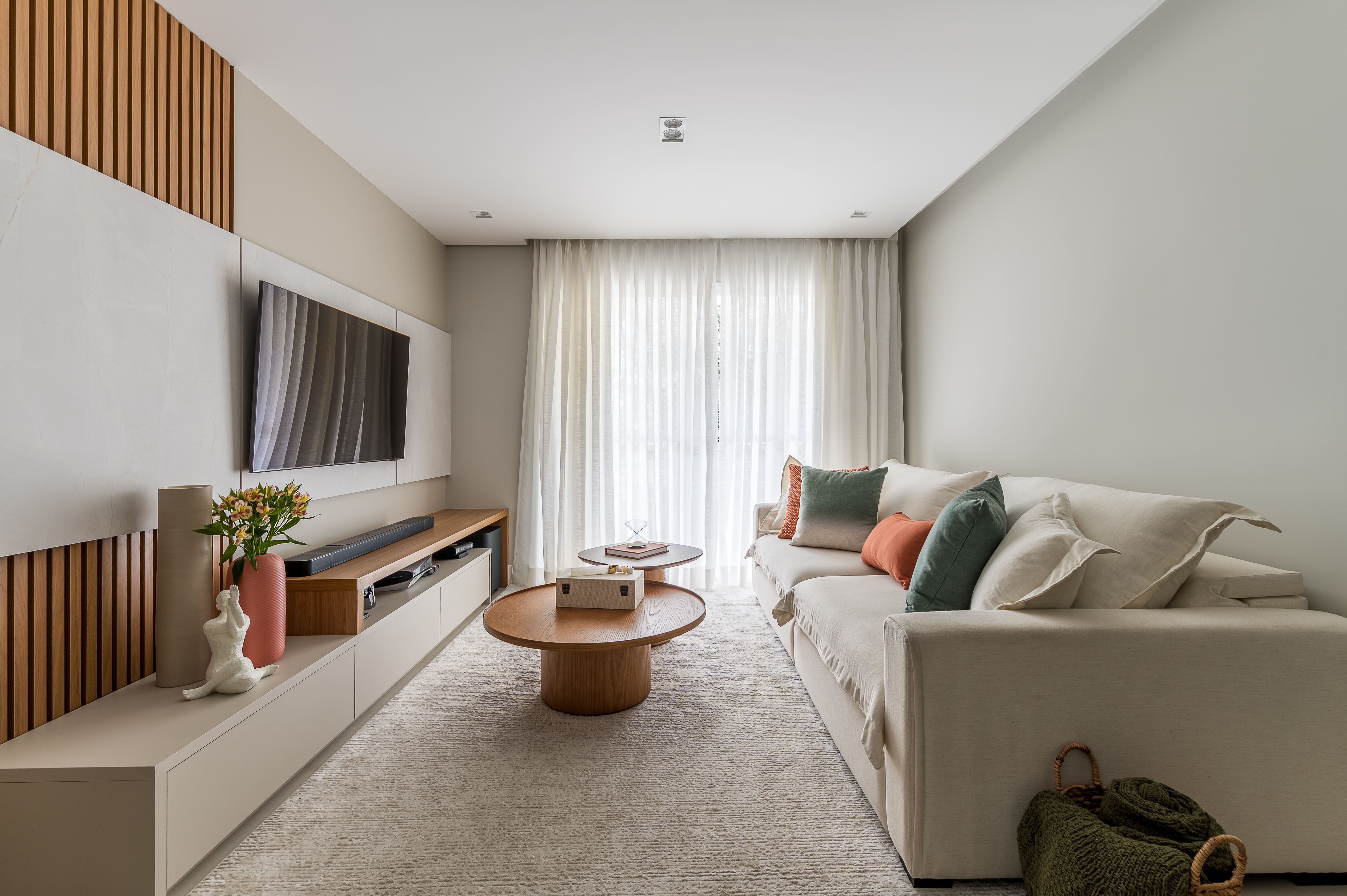decoração sala simples e barata