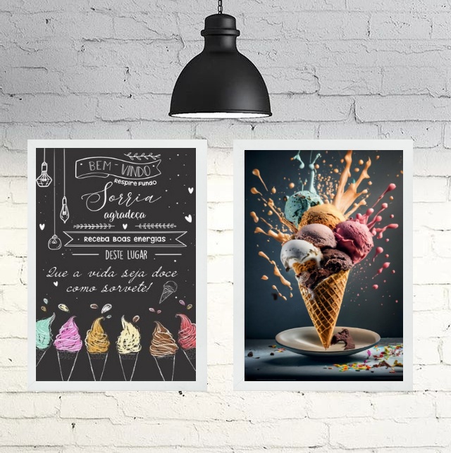 tendências decoração sorveteria 2026