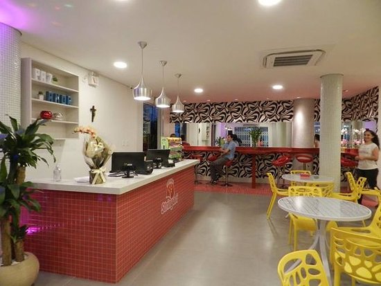 estilo sorveteria minimalista