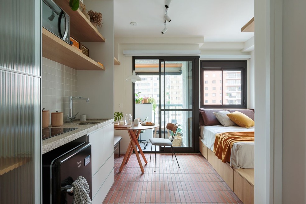 como decorar studio 20m2