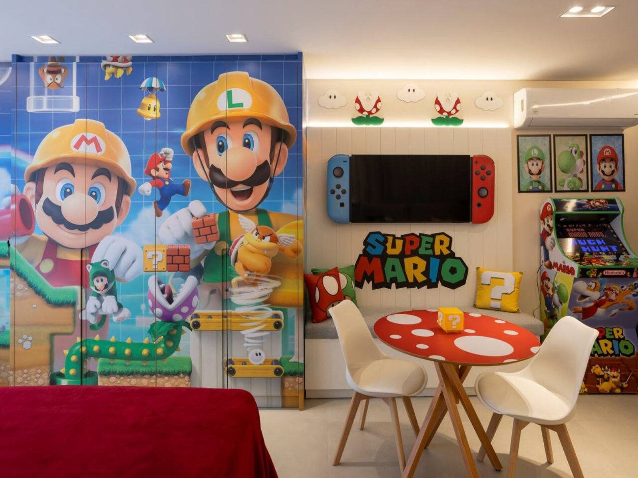 festa Super Mario adulto luxo