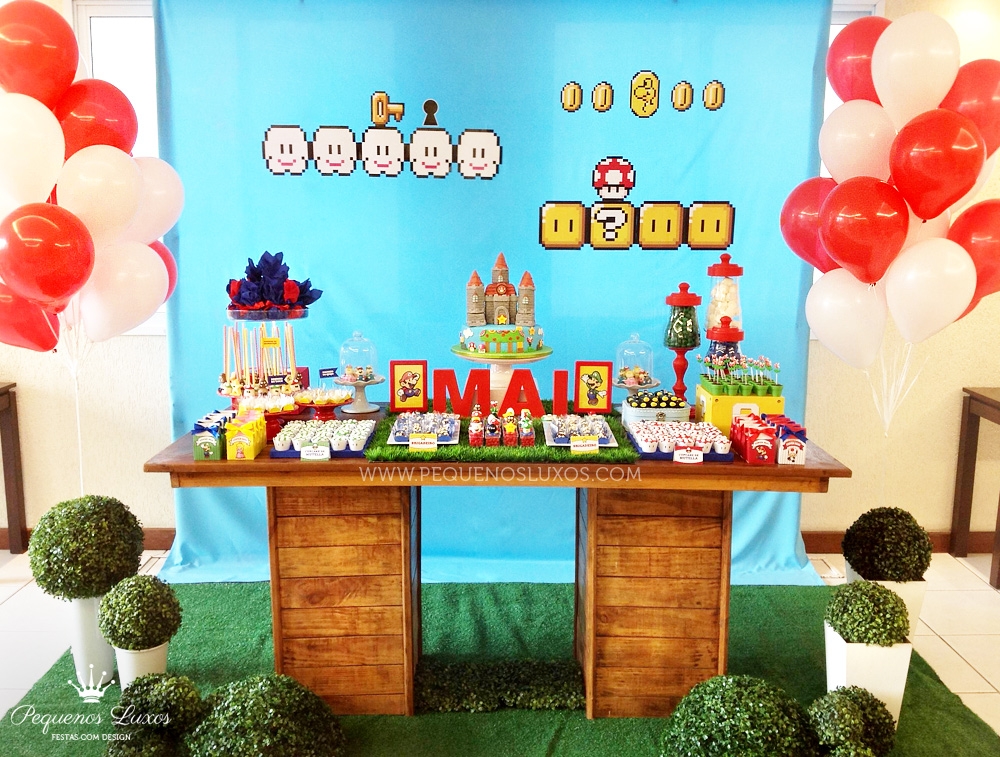 cenografia premium Super Mario