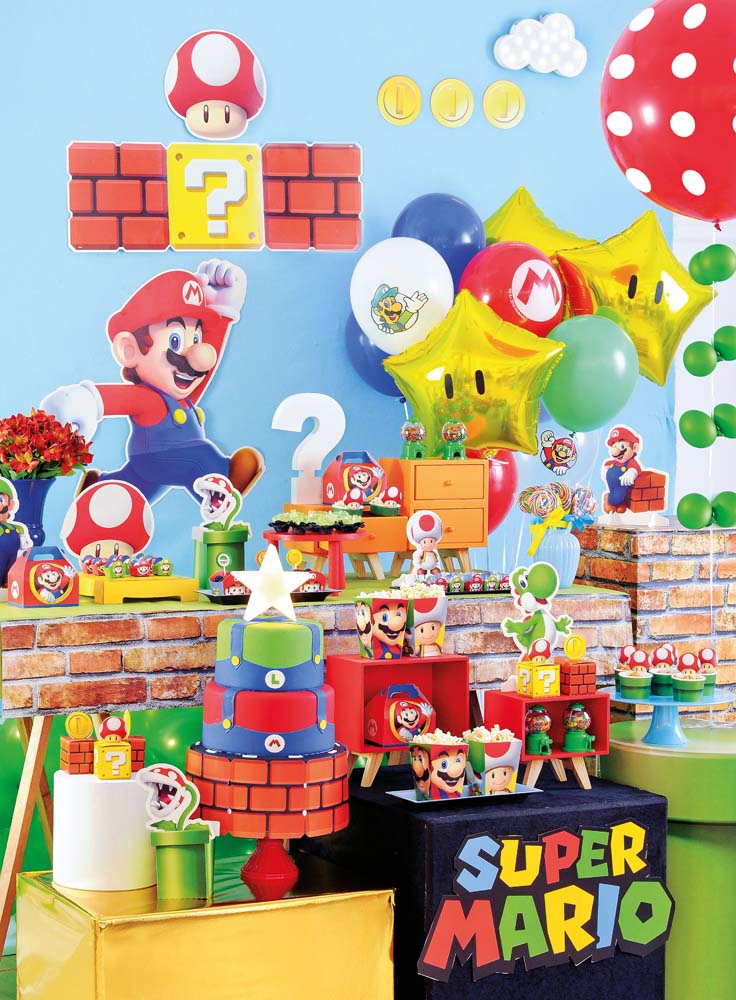 doces finos Super Mario