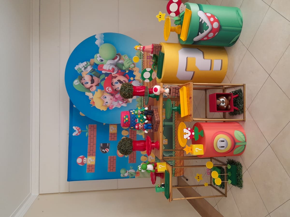 ideias decoração Mario de luxo