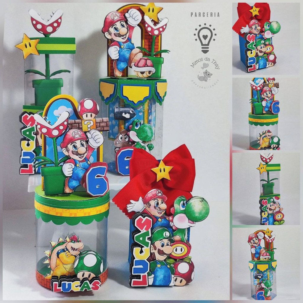 cenografia premium Super Mario