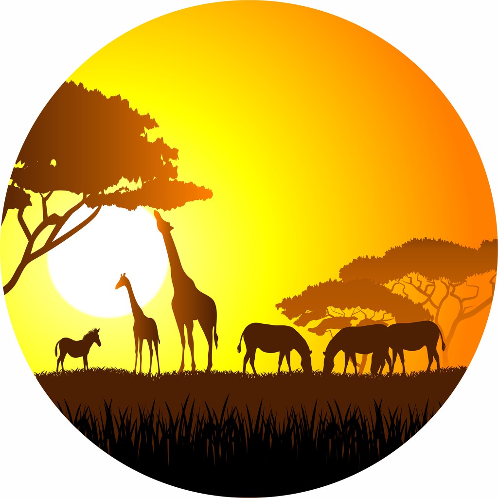 decoração étnica africana