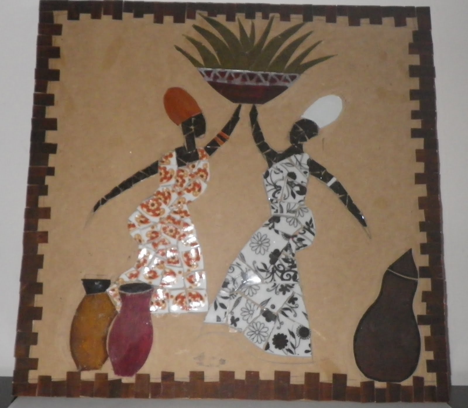 decoração de festa tema África