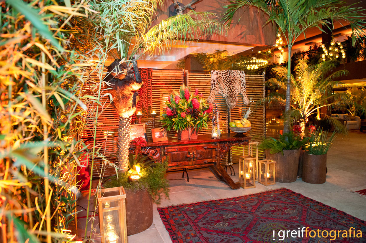decoração inspirada na África do Sul