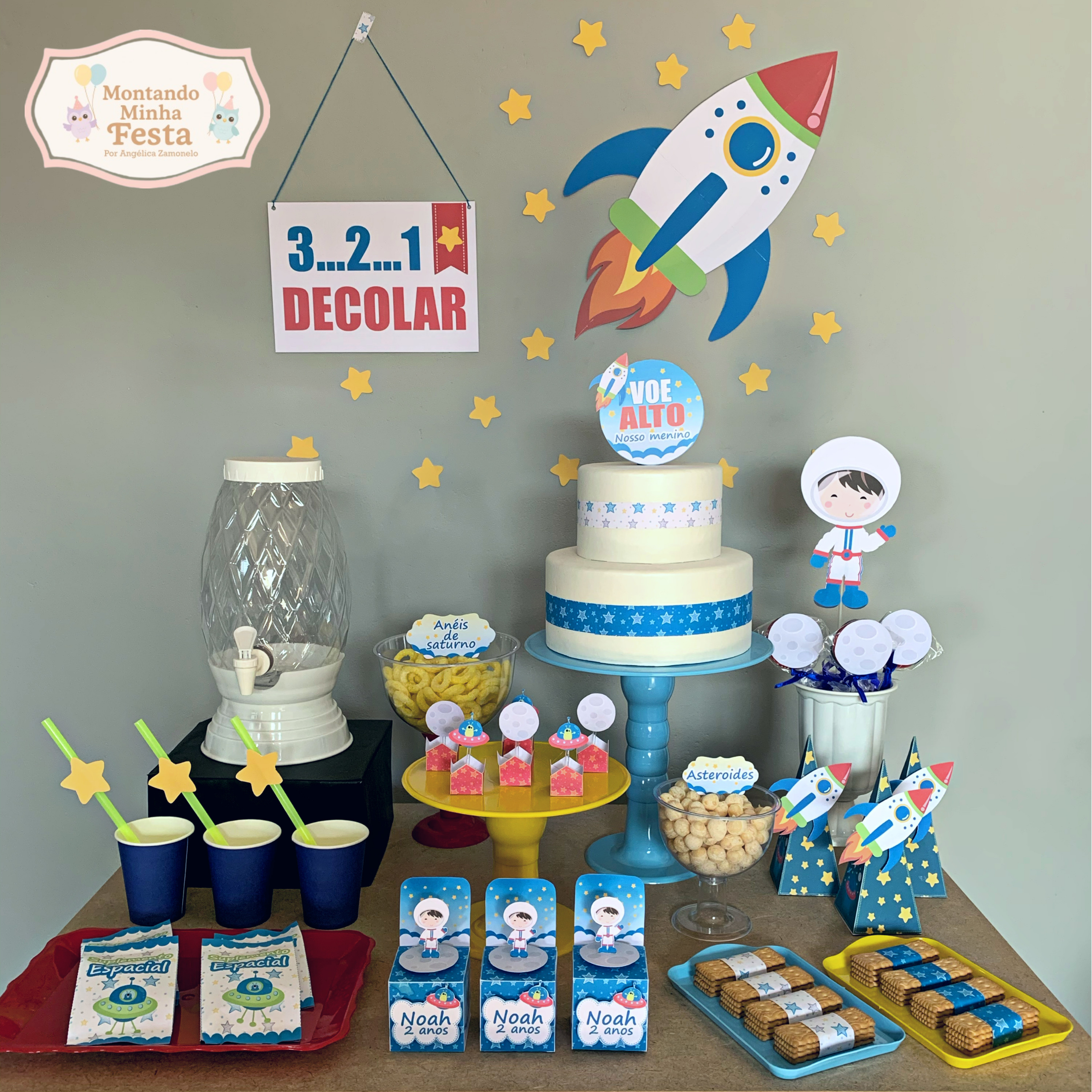 decoração astronauta vs decoração espacial qual escolher