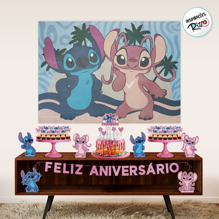 quanto custa decorar festa stitch
