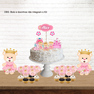 ursinha princesa vs ursinha bailarina qual tema escolher