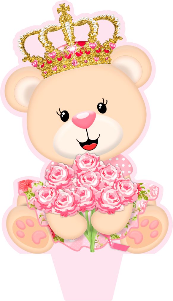 como fazer painel de tecido ursinha princesa