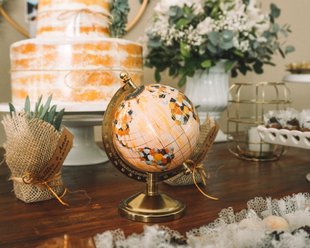 itens de viagem para decorar