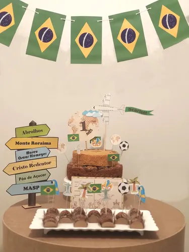 decoração com souvenirs