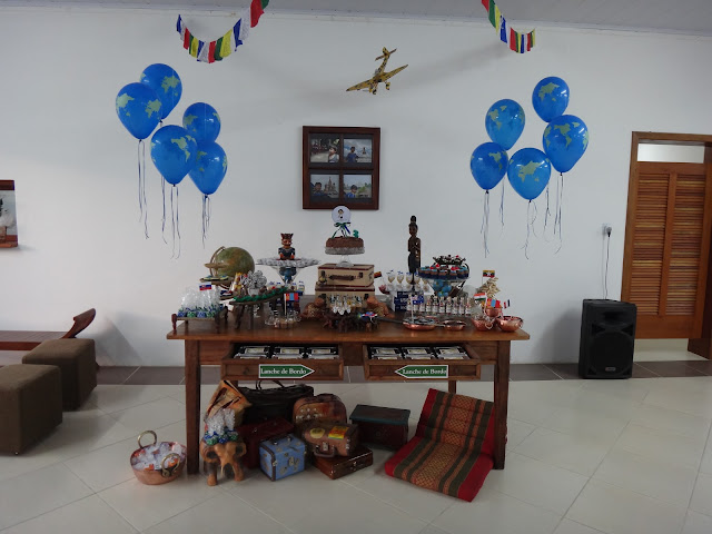 decoração quarto tema viagem
