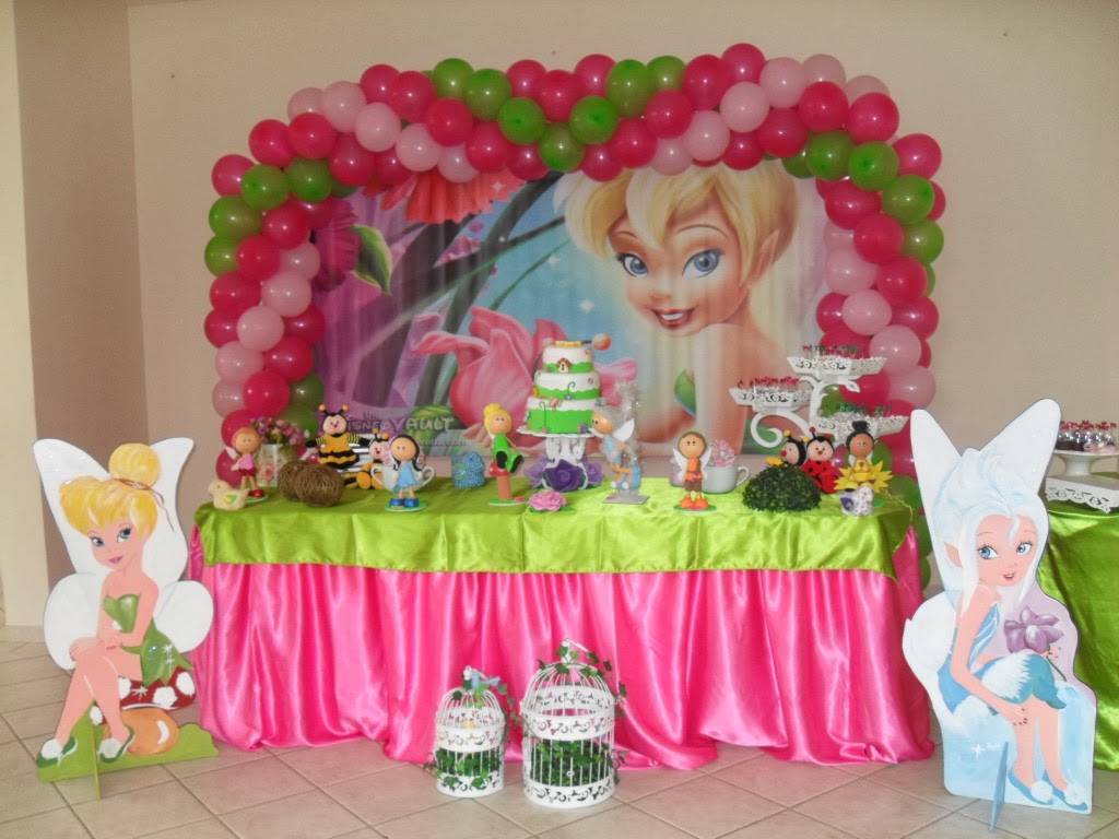 como decorar festa tema tinker bell