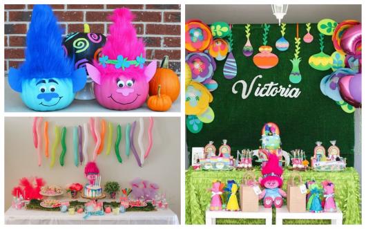 festa trolls simples