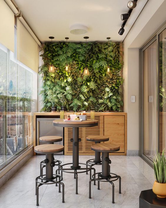 ideias de decoração varanda gourmet pequena