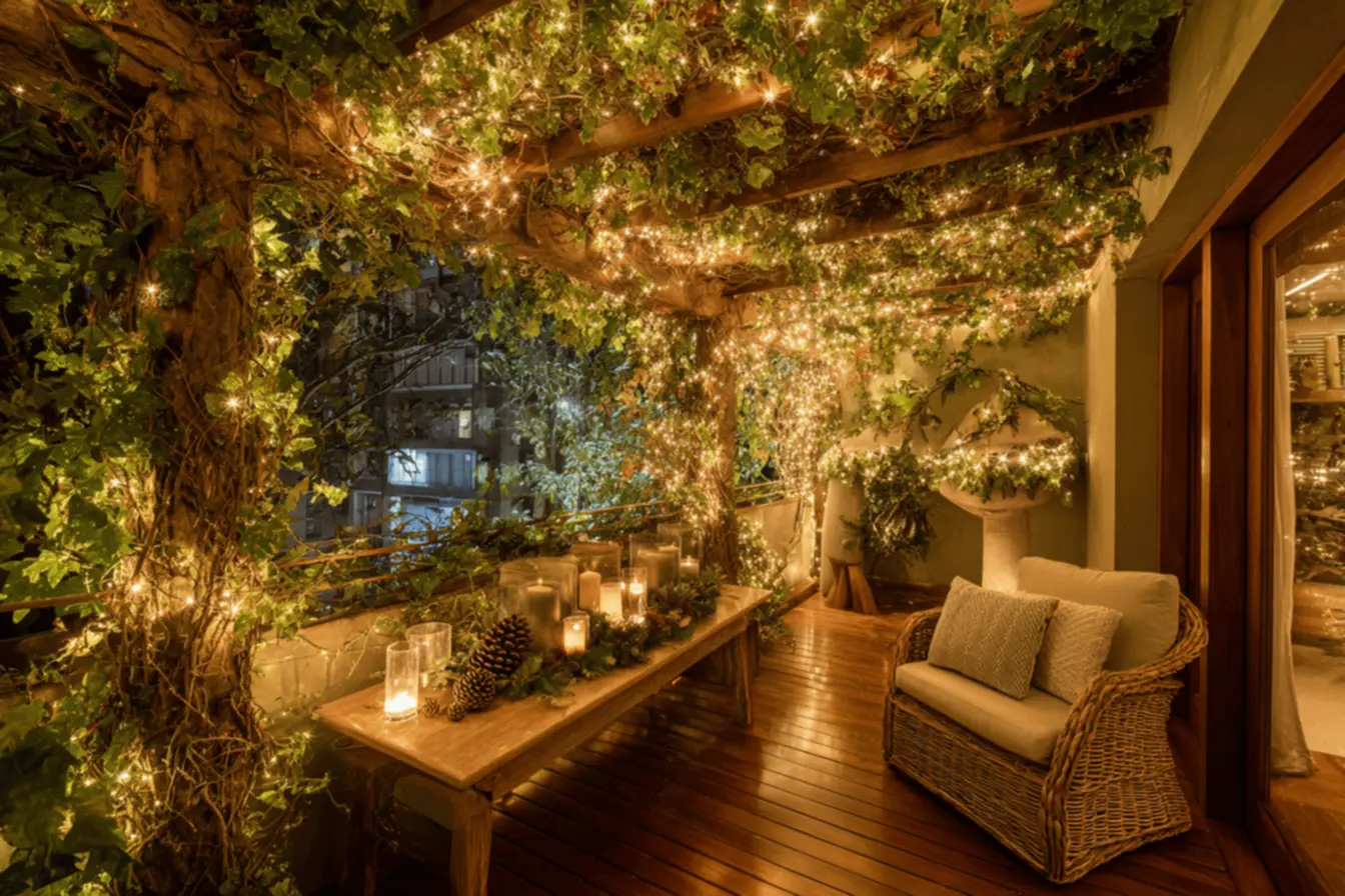 quanto custa decorar varanda natal simples