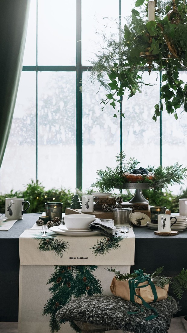 como fixar festão natalino parapeito varanda