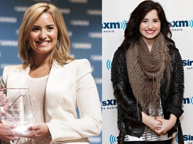 Demi Lovato cabelo curto autenticidade