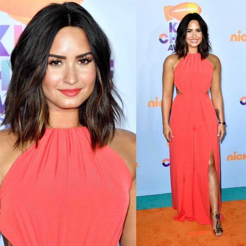 Demi Lovato buzz cut