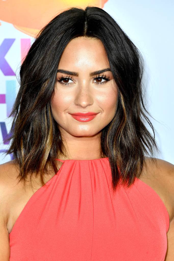 Demi Lovato mullet cabelo